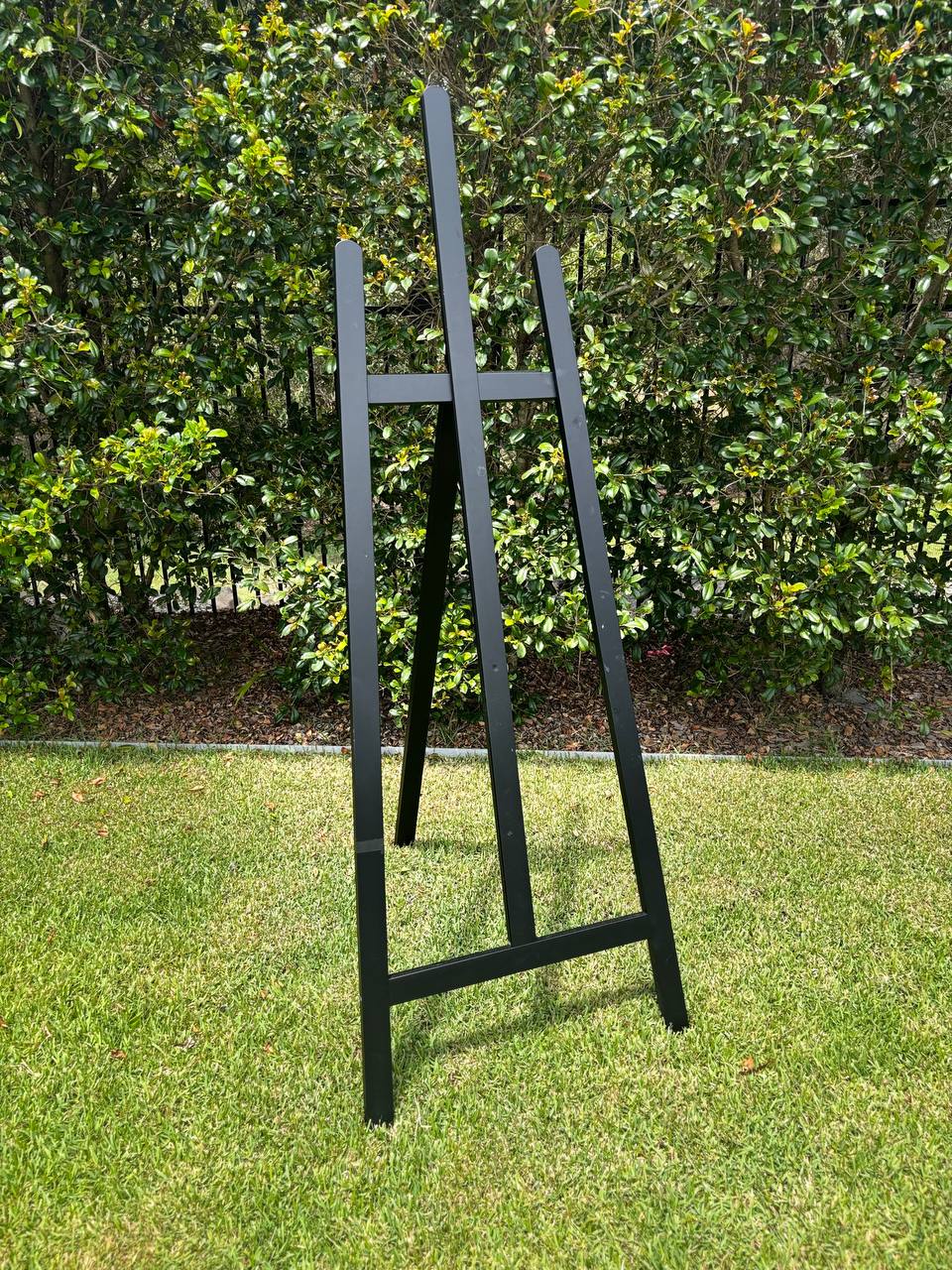 1.65m Easel - Timber - Black